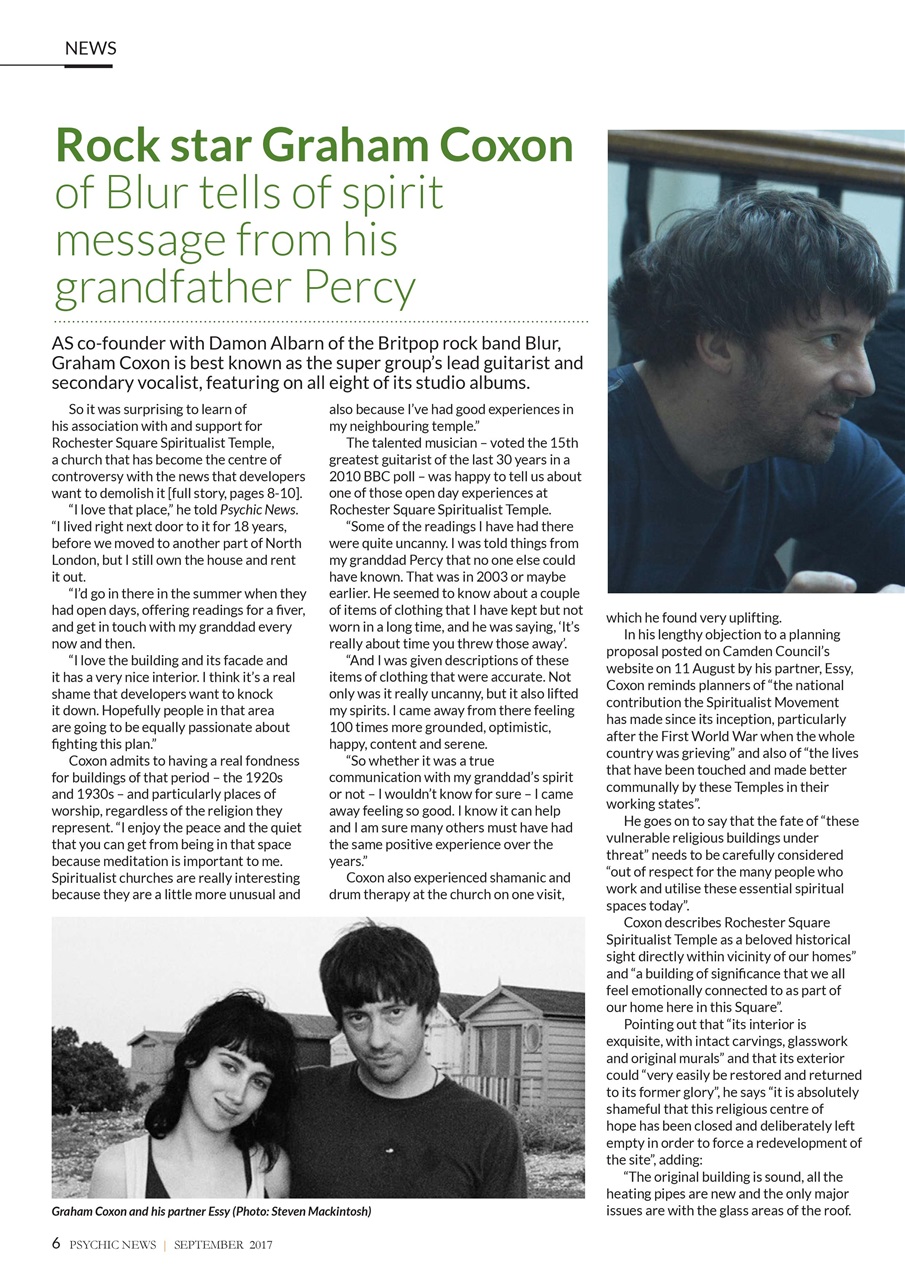Psychic News Preview Pages