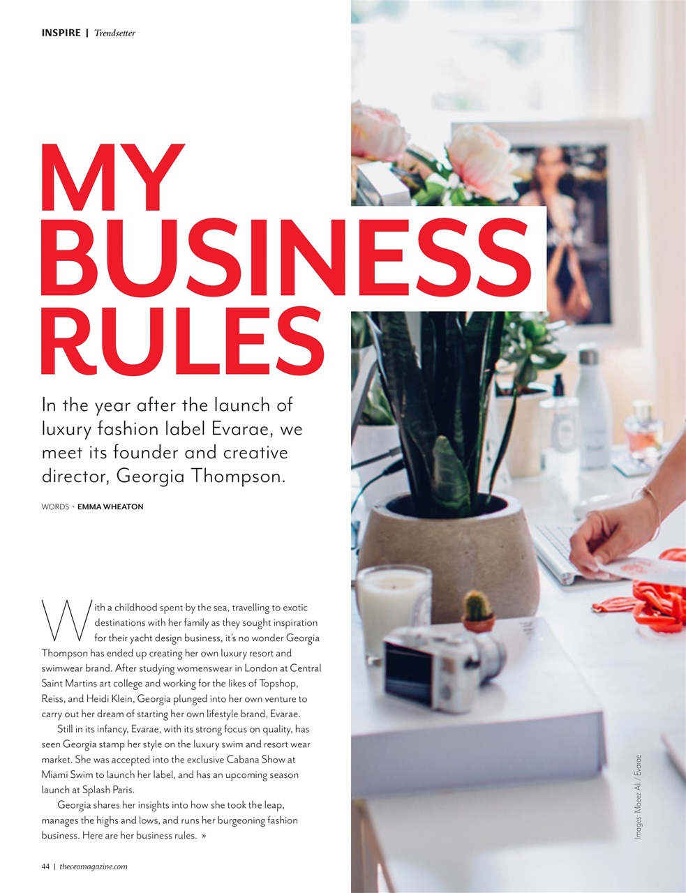 The CEO Magazine EMEA Preview Pages