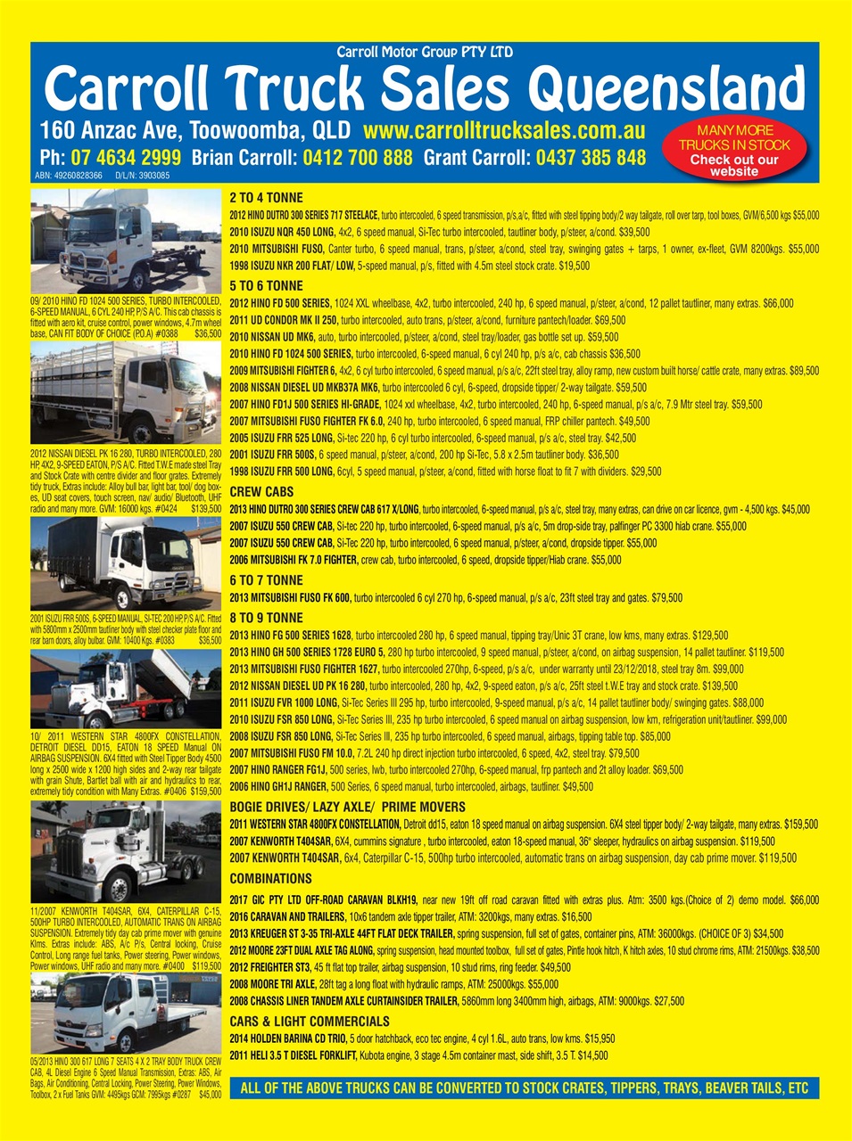 JUST TRUCKS Preview Pages