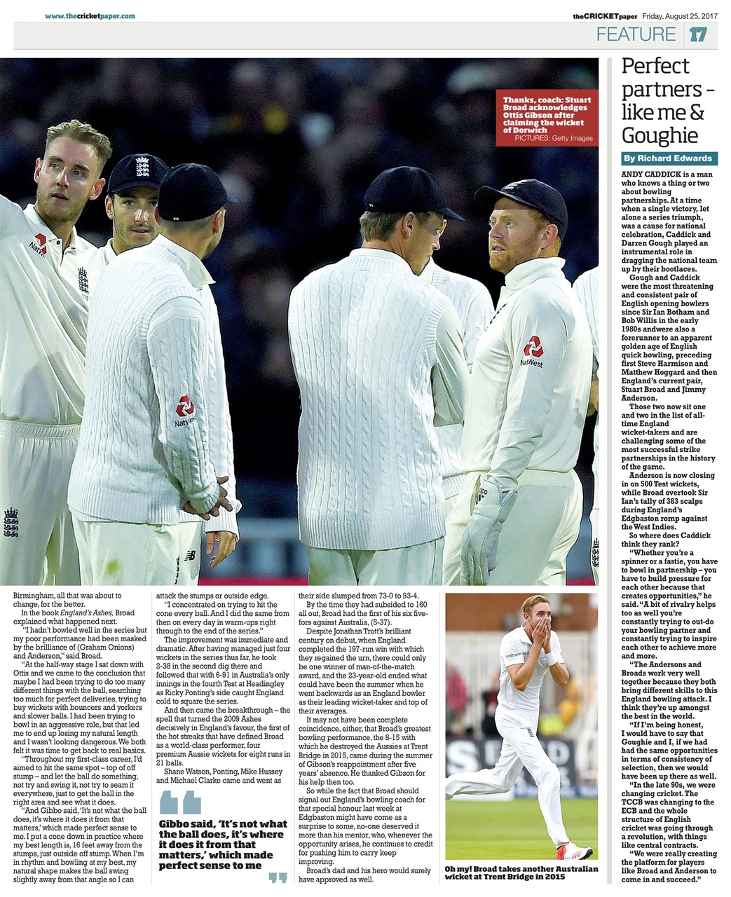 The Cricket Paper Preview Pages