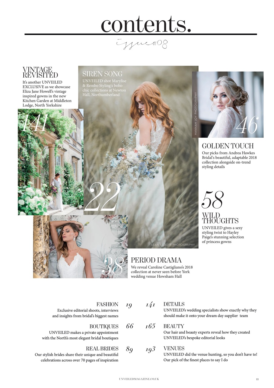 Unveiled Preview Pages