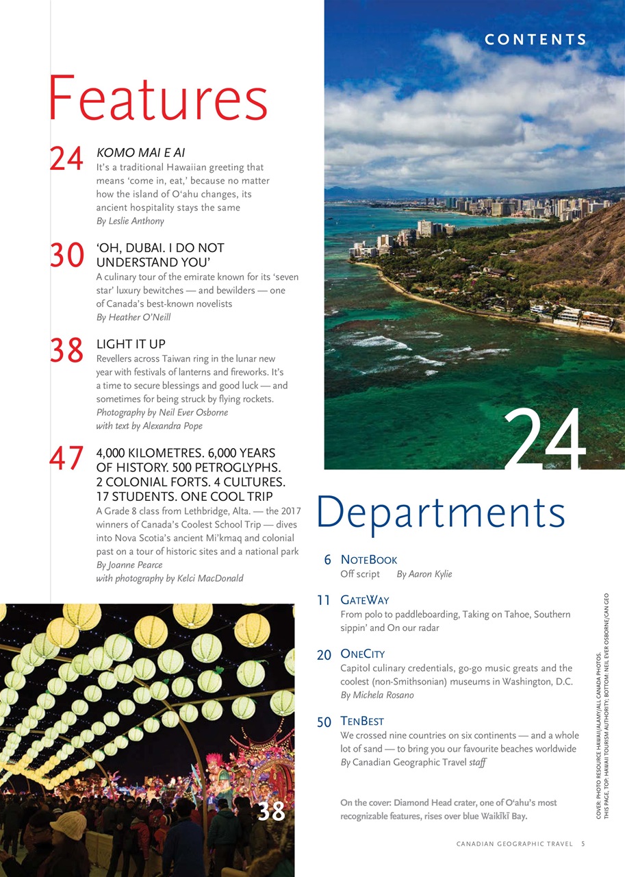 Canadian Geographic Preview Pages