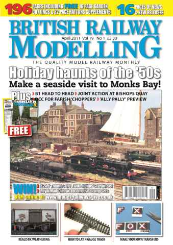 British Railway Modelling (BRM) issue APRIL 2011
