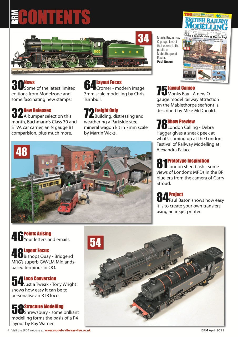 British Railway Modelling (BRM) Preview Pages