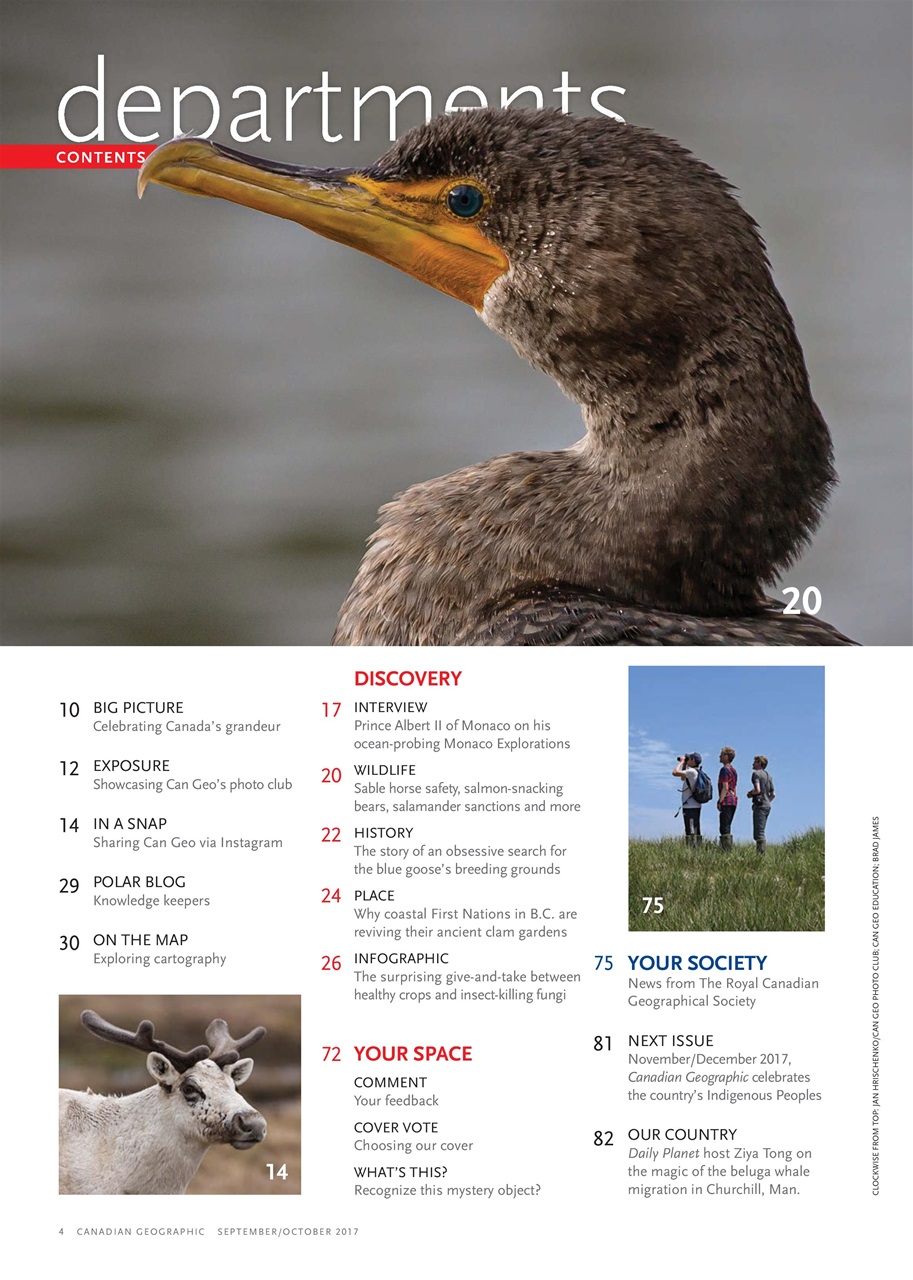 Canadian Geographic Preview Pages
