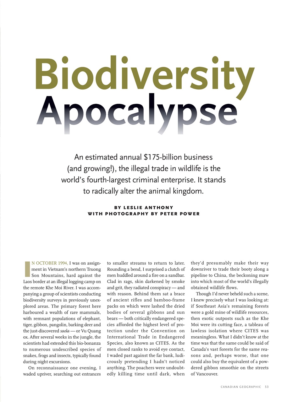 Canadian Geographic Preview Pages