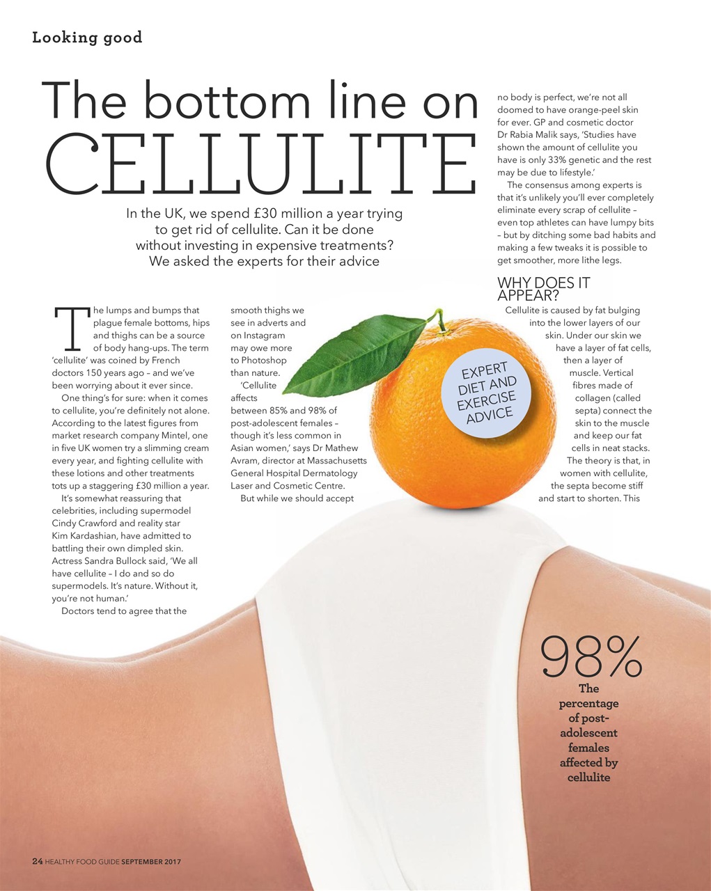 Healthy Food Guide Preview Pages