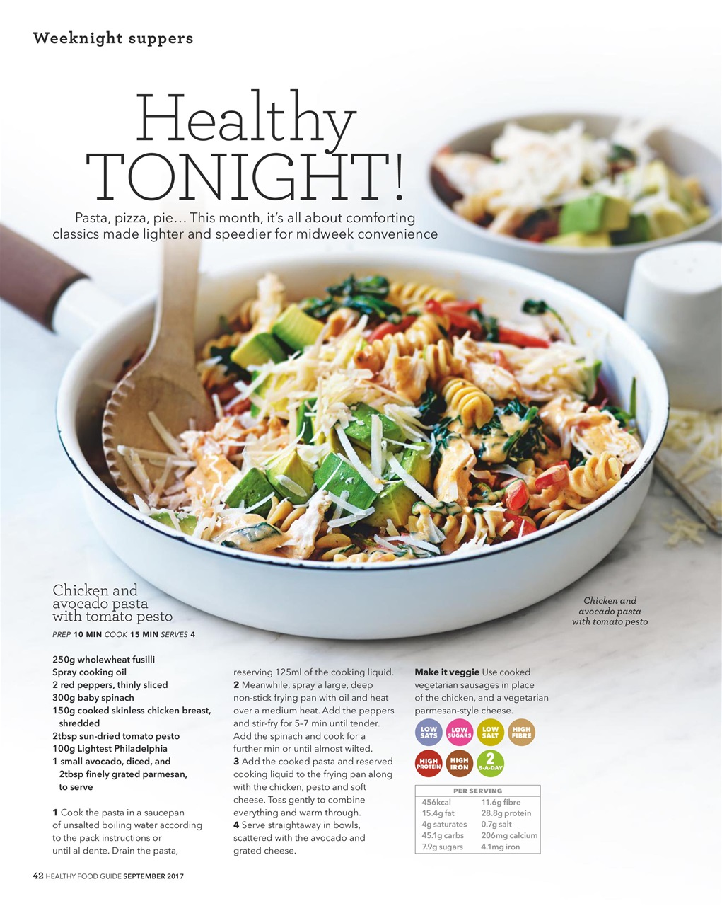 Healthy Food Guide Preview Pages