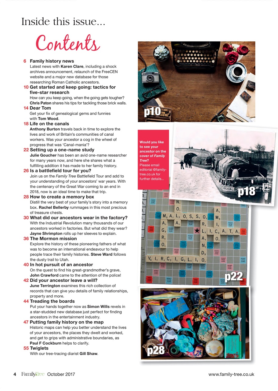 Family Tree Preview Pages