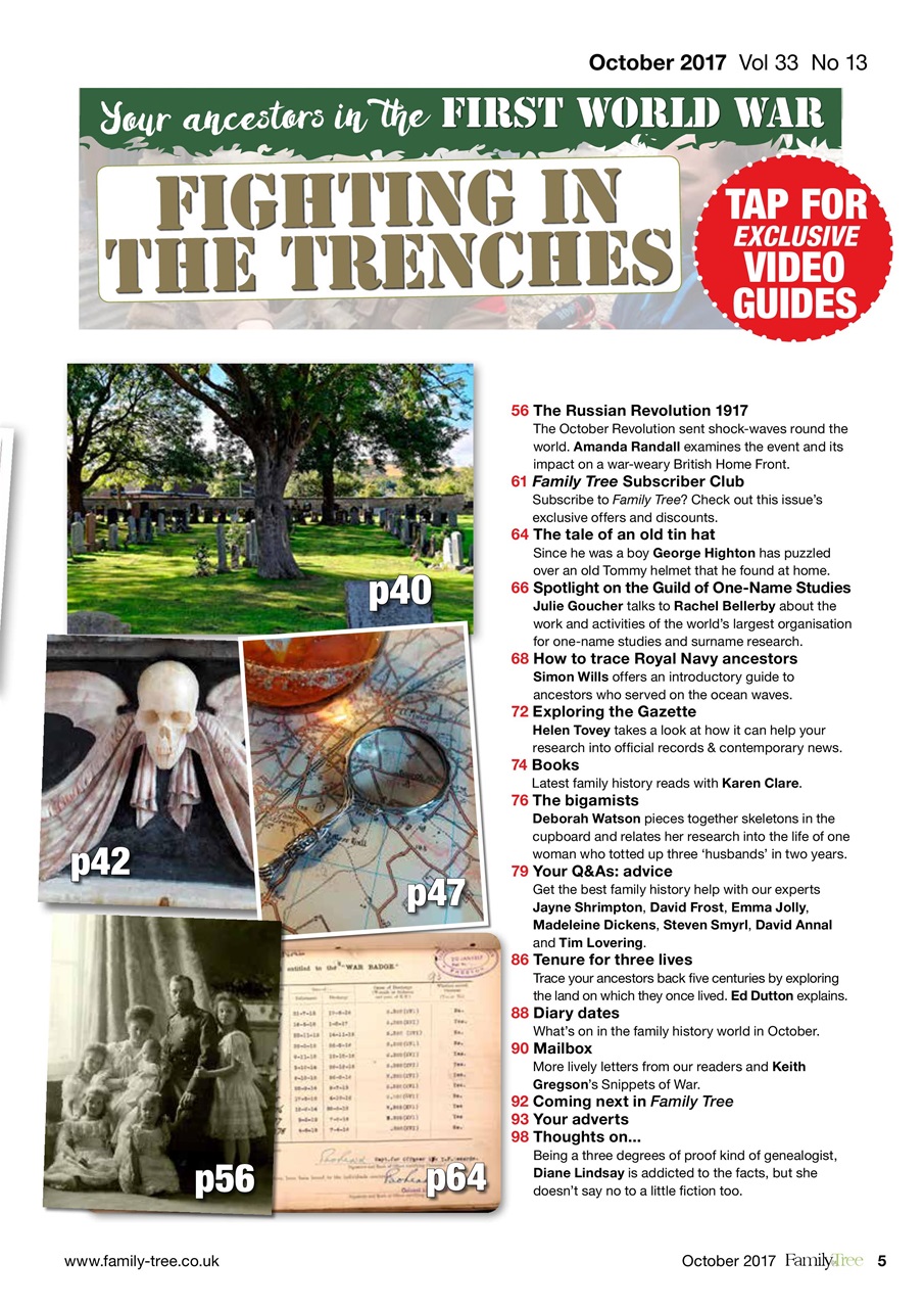 Family Tree Preview Pages