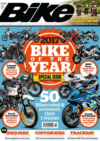 Bike issue October 2017