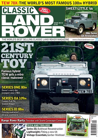 Classic Land Rover Magazine issue   October 2017
