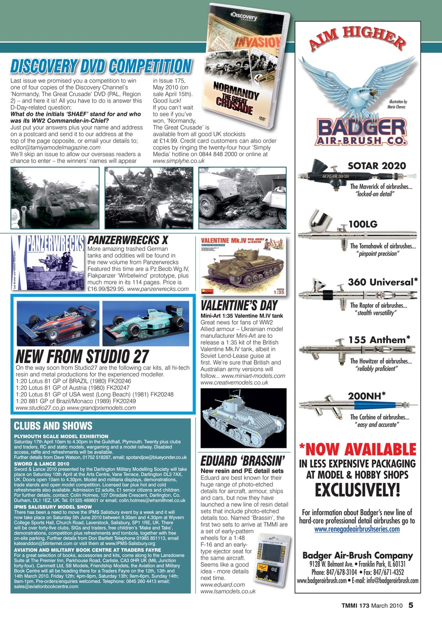 Tamiya Model Magazine Preview Pages