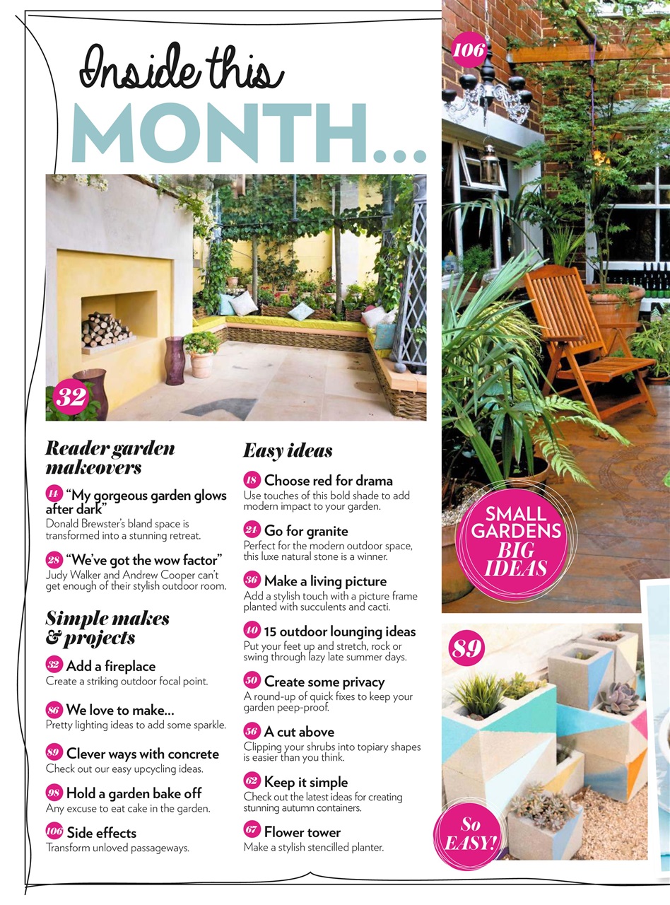 Modern Gardens Preview Pages