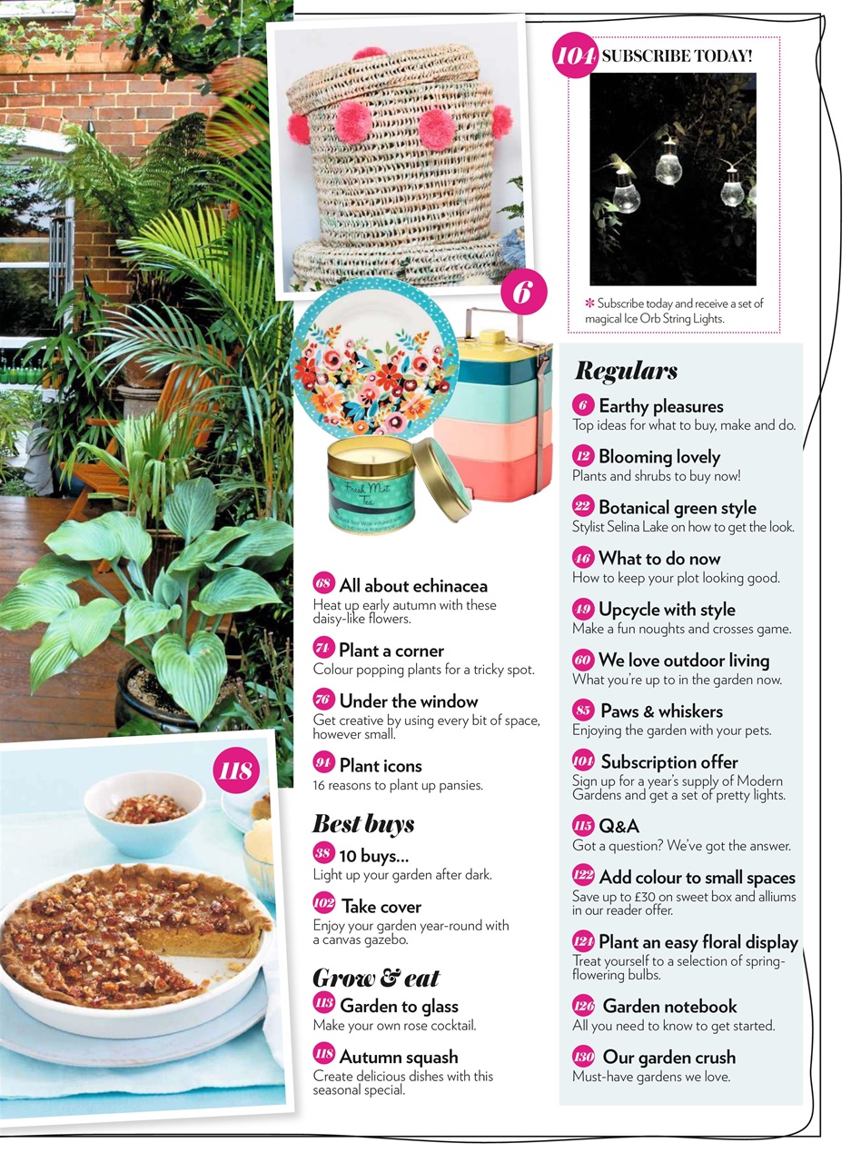 Modern Gardens Preview Pages