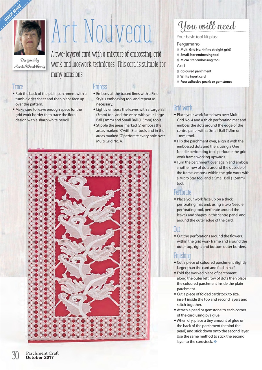 Parchment Craft Preview Pages