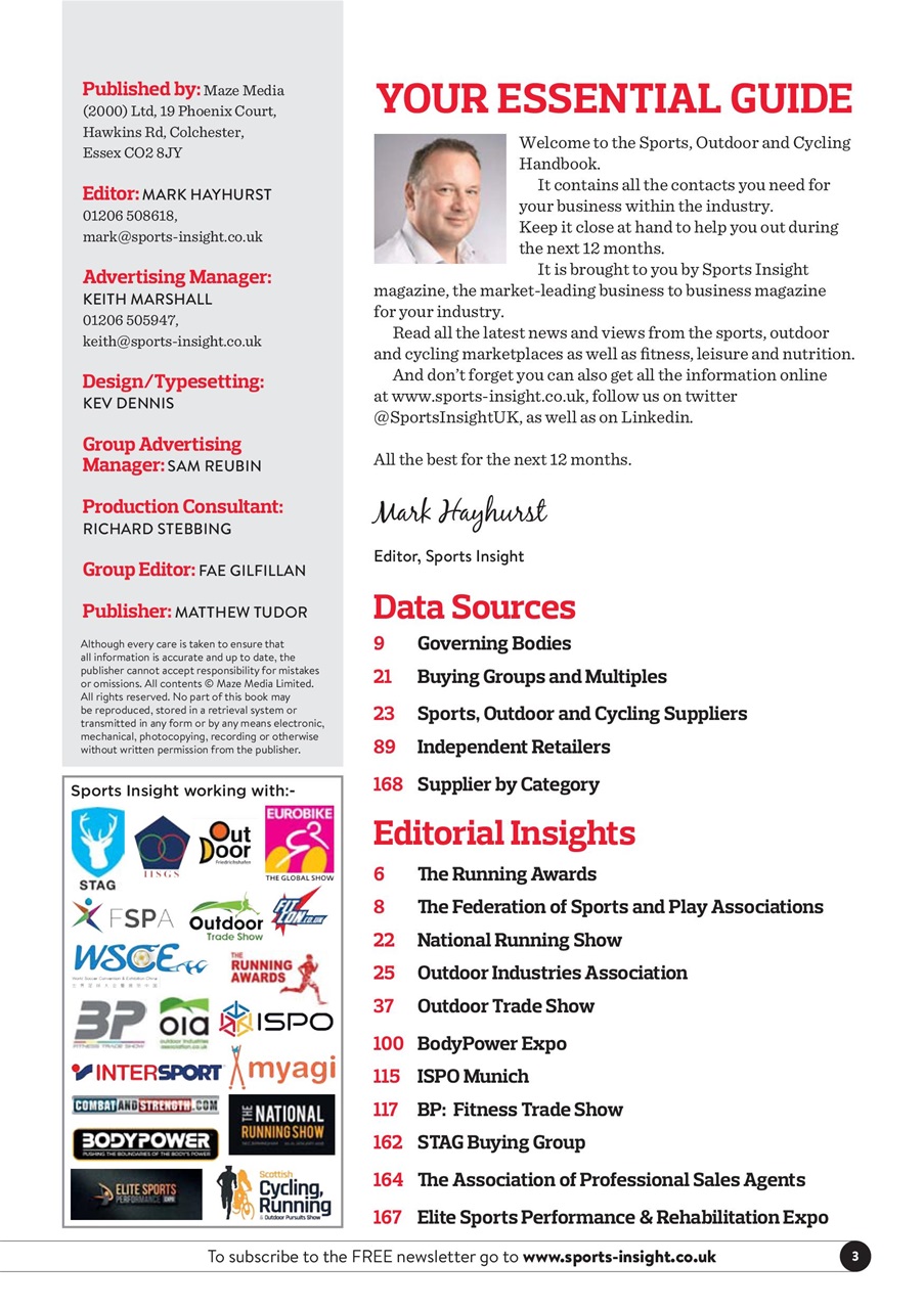 Sports Insight Preview Pages