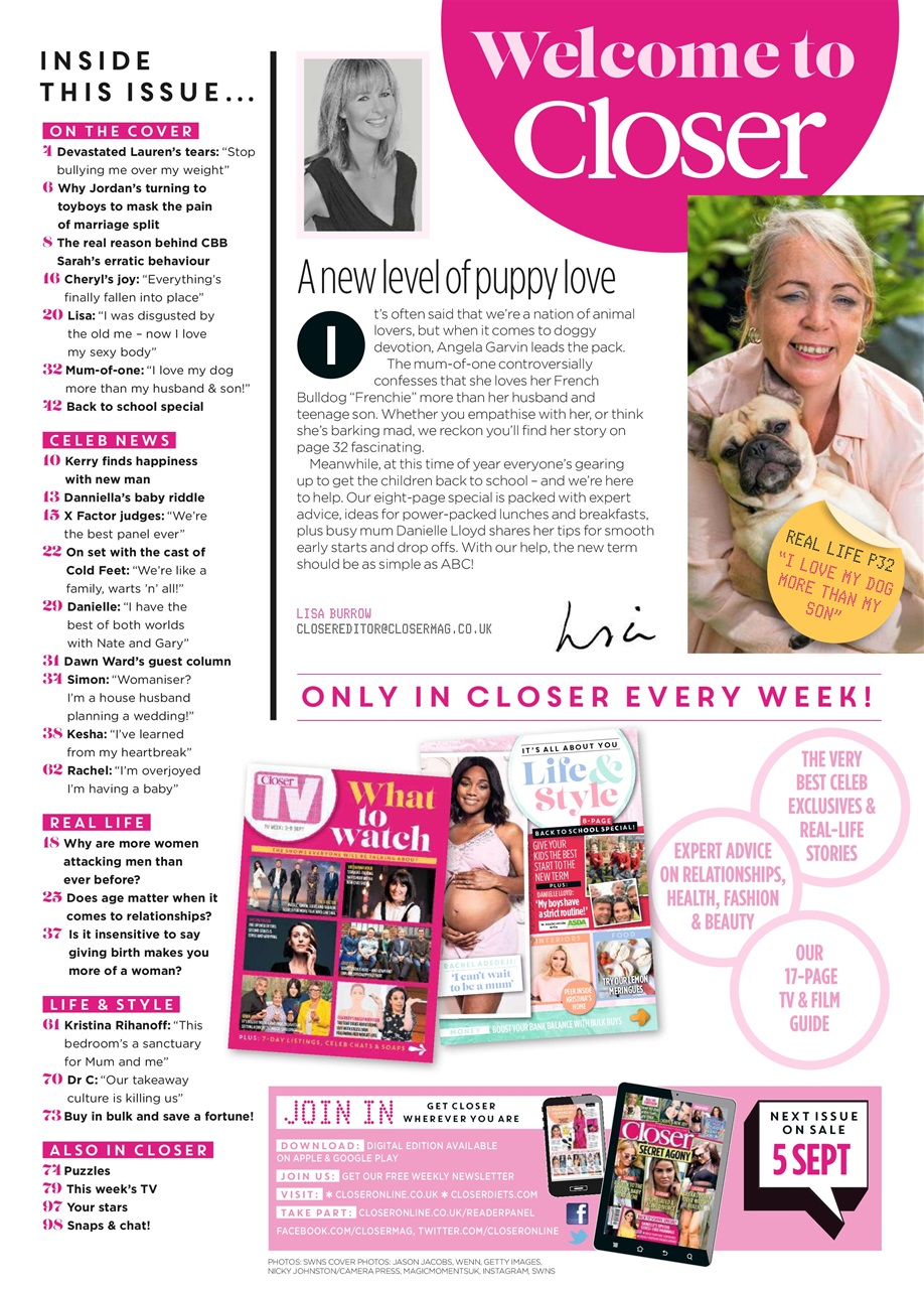 Closer Preview Pages