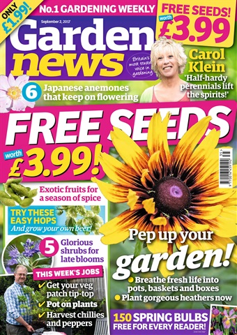 Garden News issue 2nd September 2017