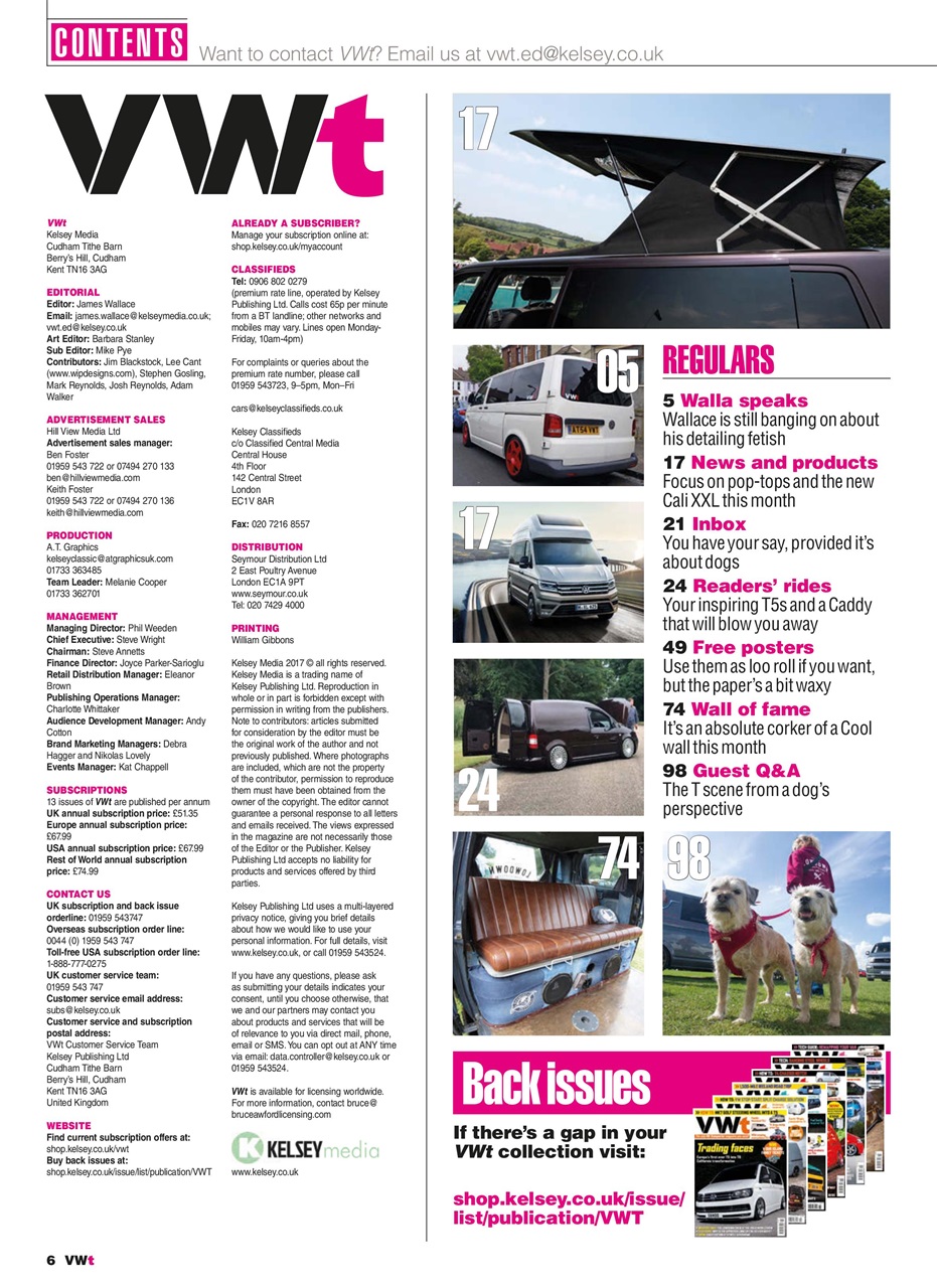 VWt Magazine Preview Pages
