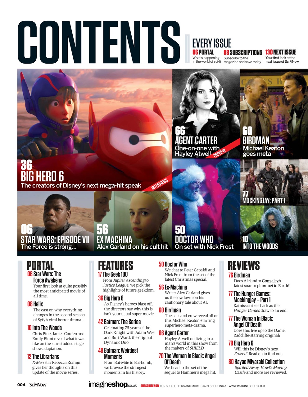 SciFiNow Preview Pages