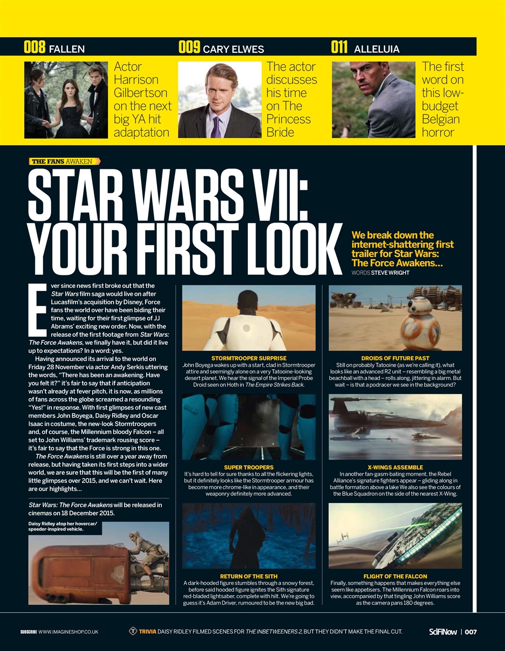 SciFiNow Preview Pages