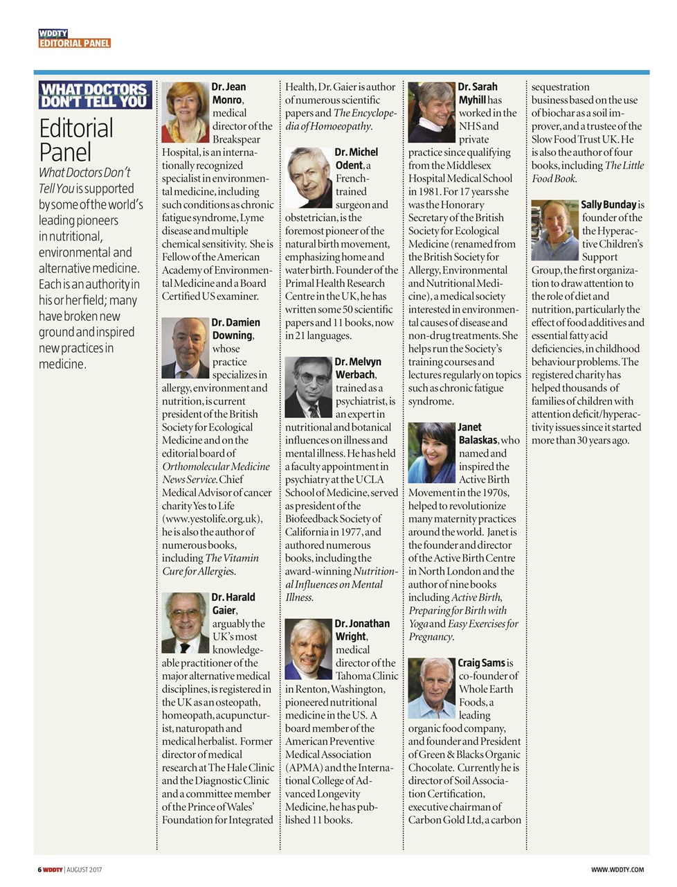 What Doctors Don't Tell You Preview Pages