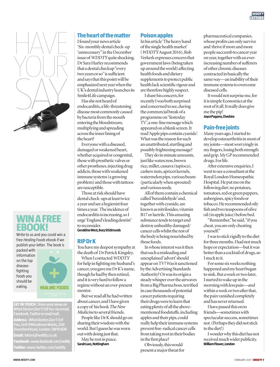 What Doctors Don't Tell You Preview Pages