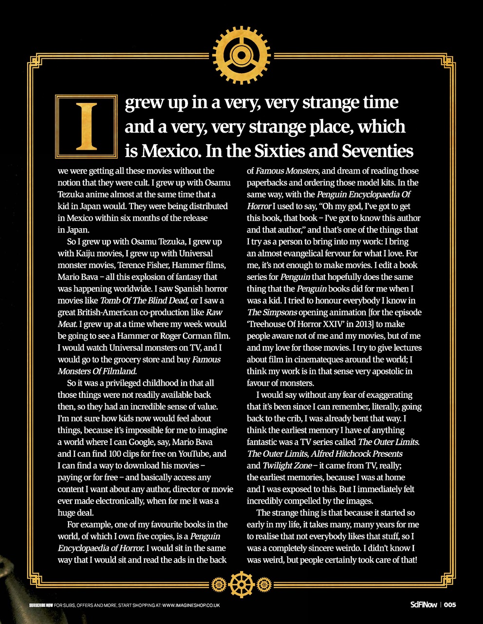 SciFiNow Preview Pages