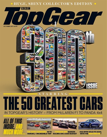 BBC Top Gear Magazine issue October 2017