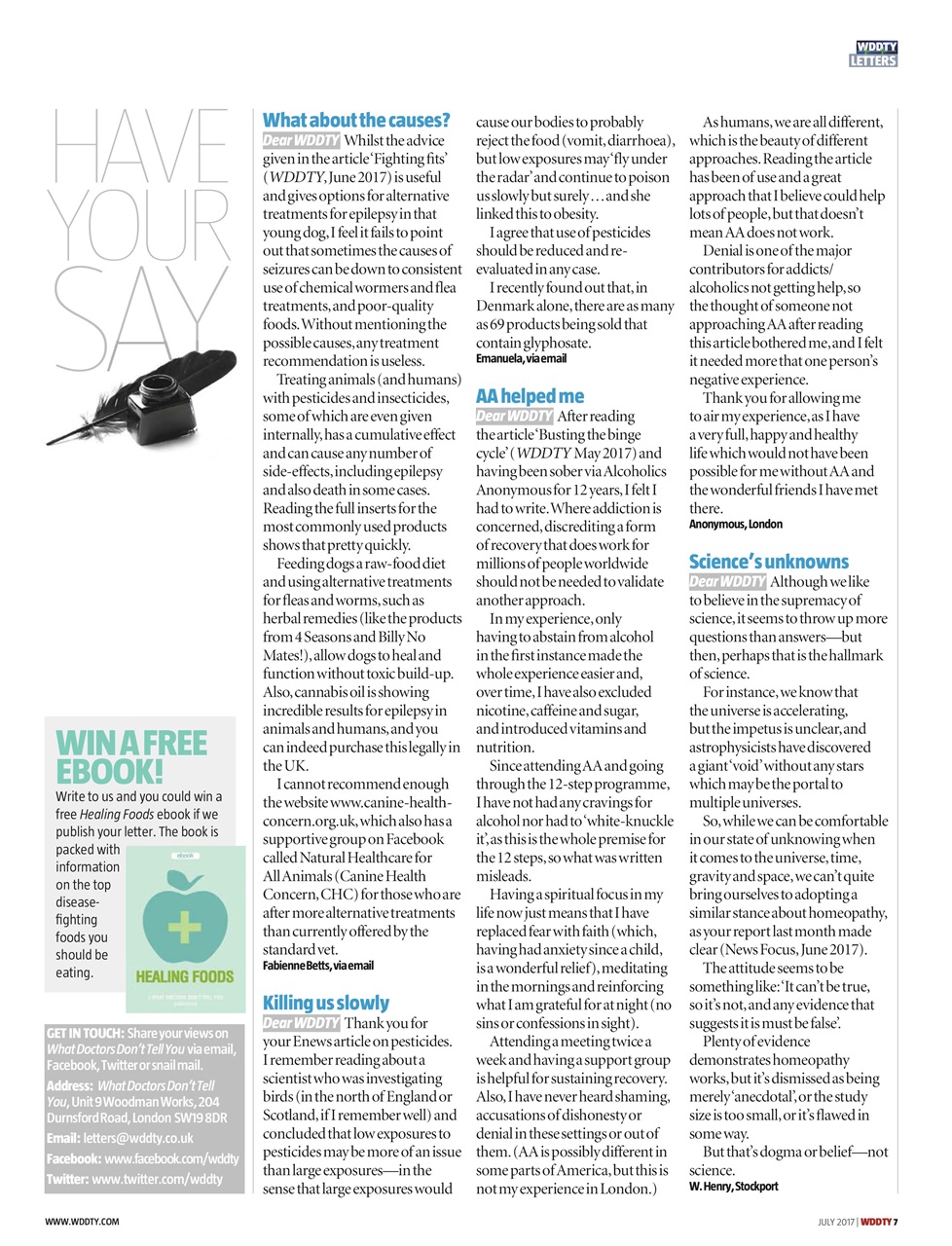 What Doctors Don't Tell You Preview Pages