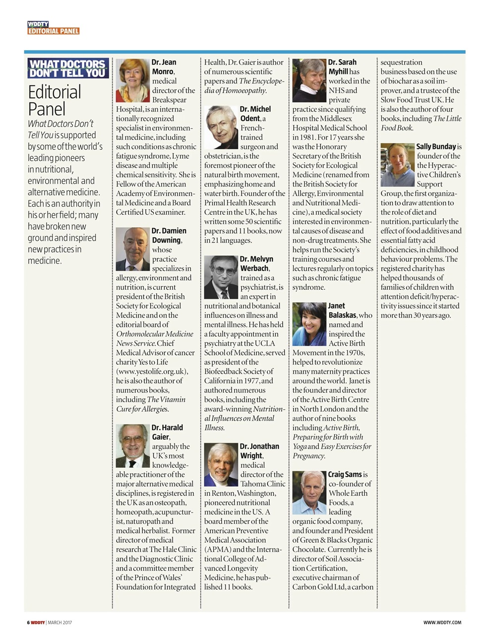 What Doctors Don't Tell You Preview Pages