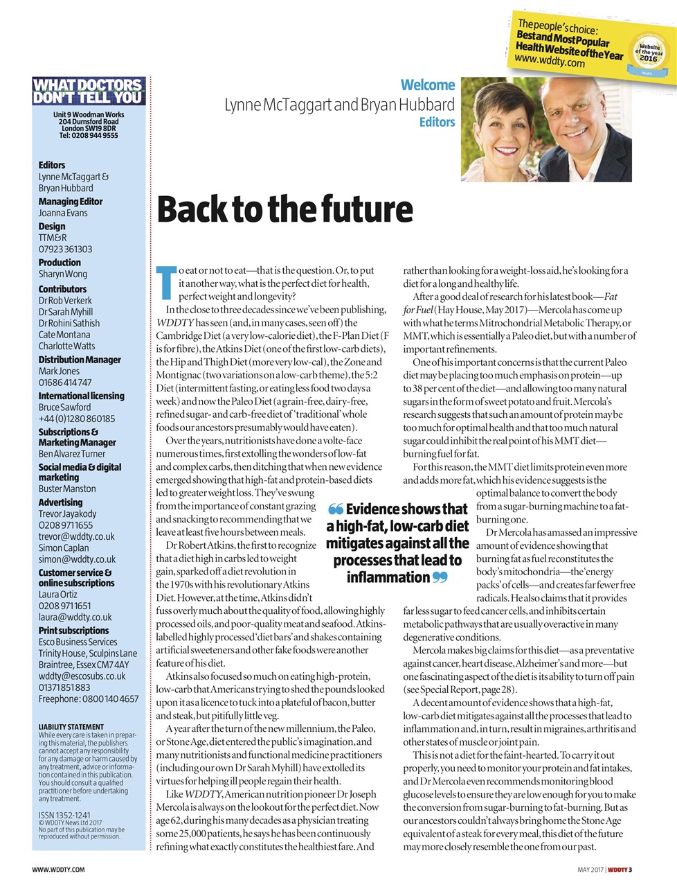 What Doctors Don't Tell You Preview Pages