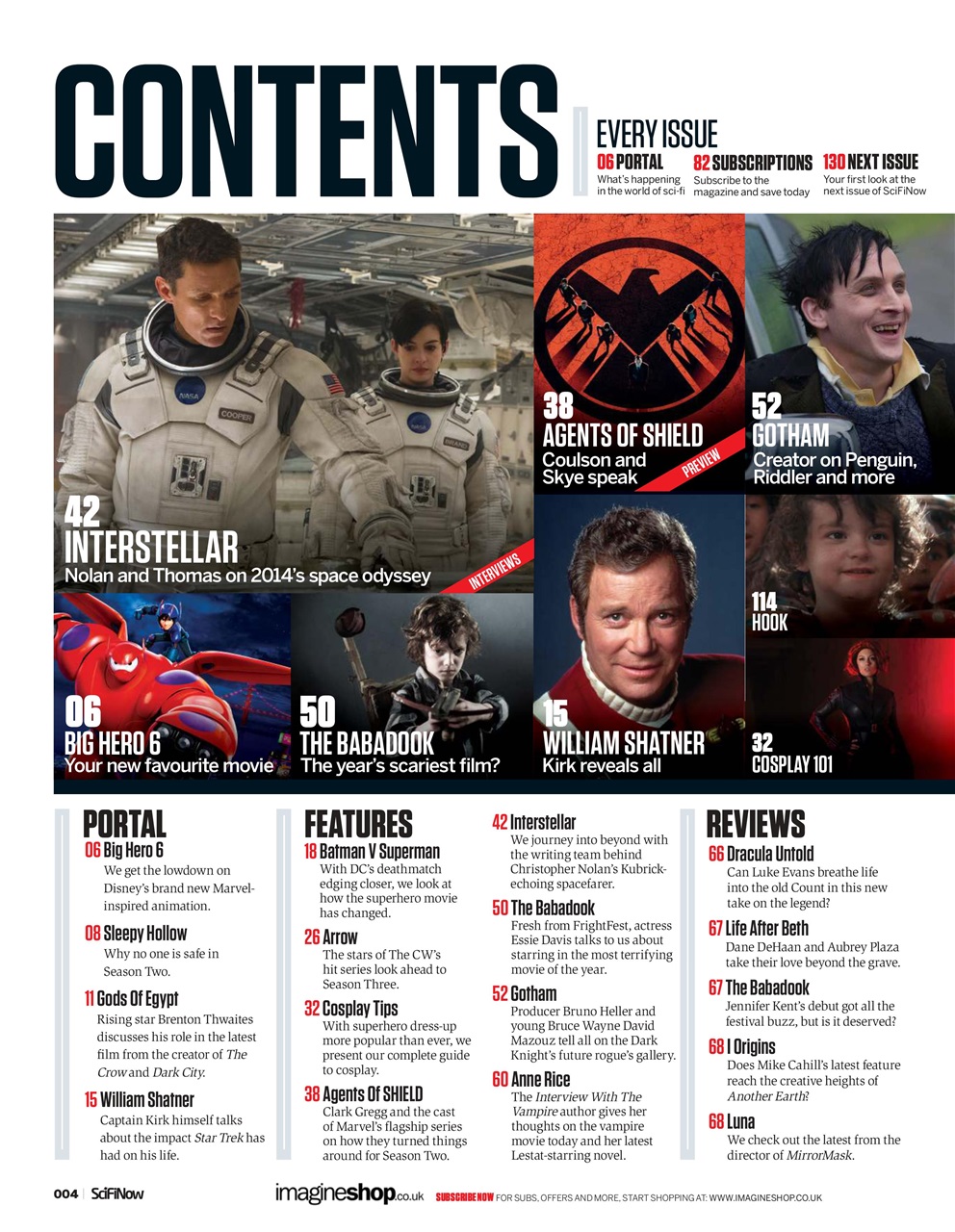 SciFiNow Preview Pages