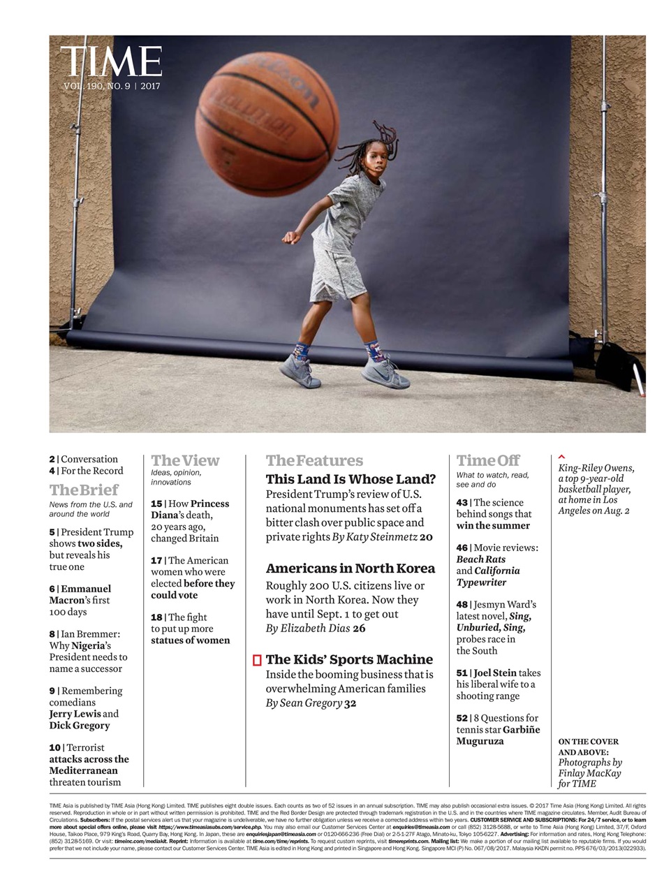 TIME Magazine Europe Preview Pages