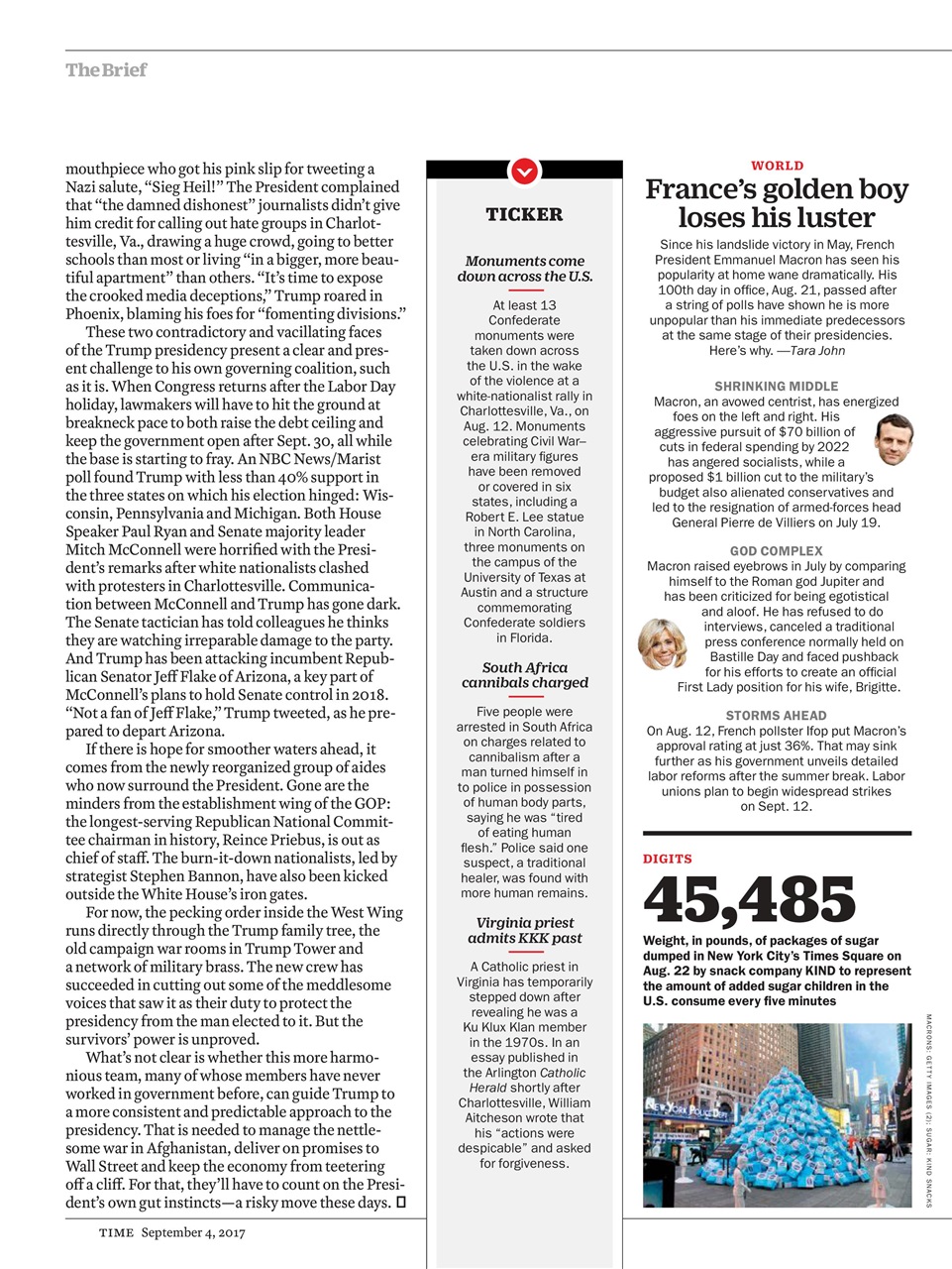 TIME Magazine Europe Preview Pages