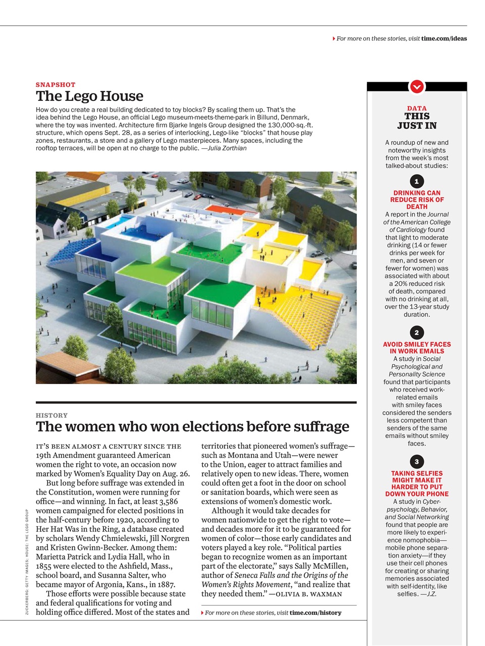 TIME Magazine Europe Preview Pages