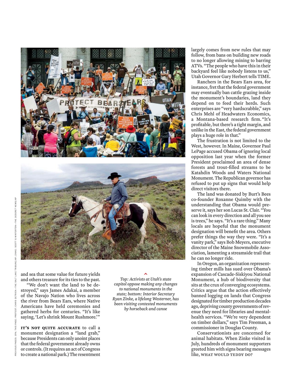 TIME Magazine Europe Preview Pages