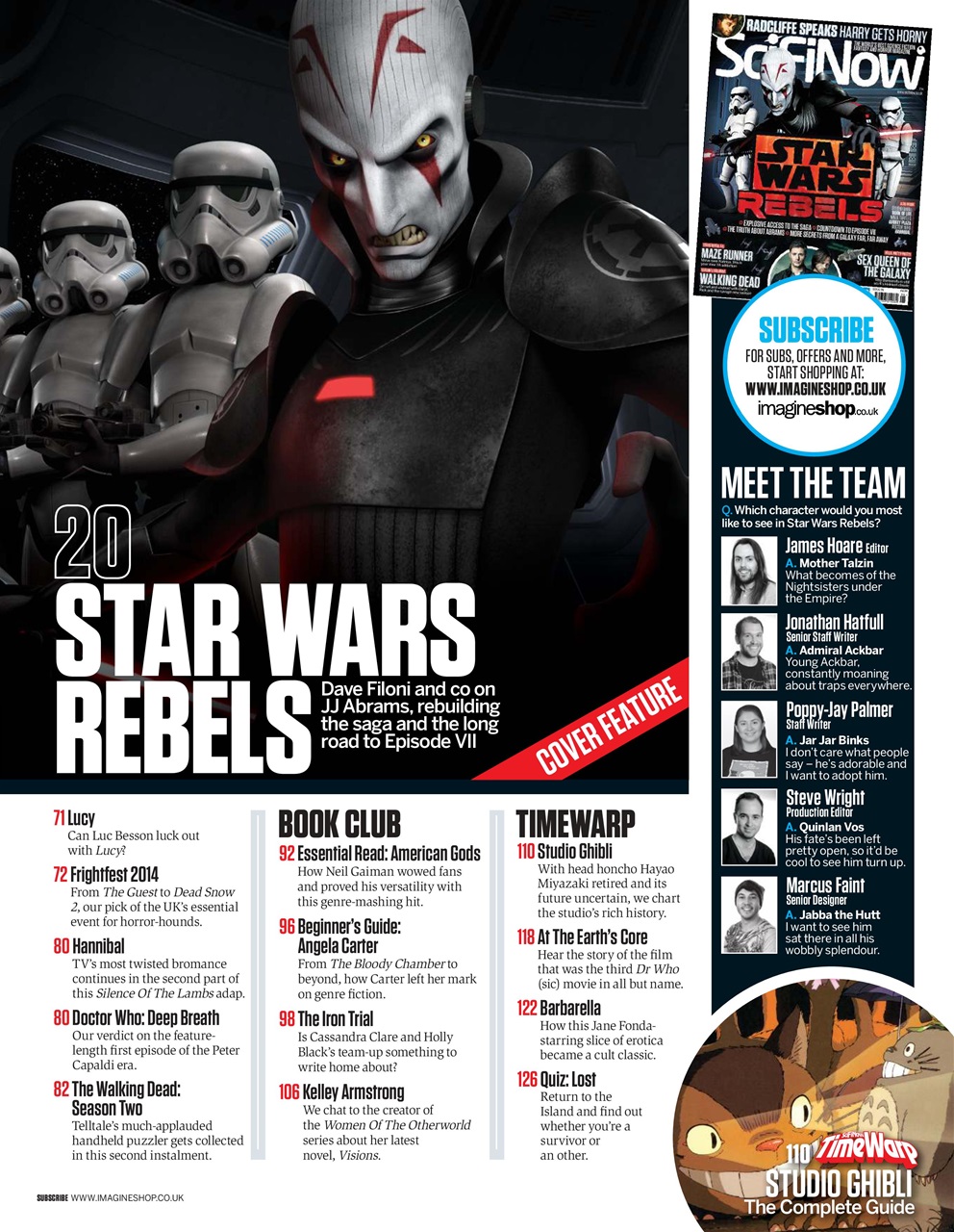 SciFiNow Preview Pages