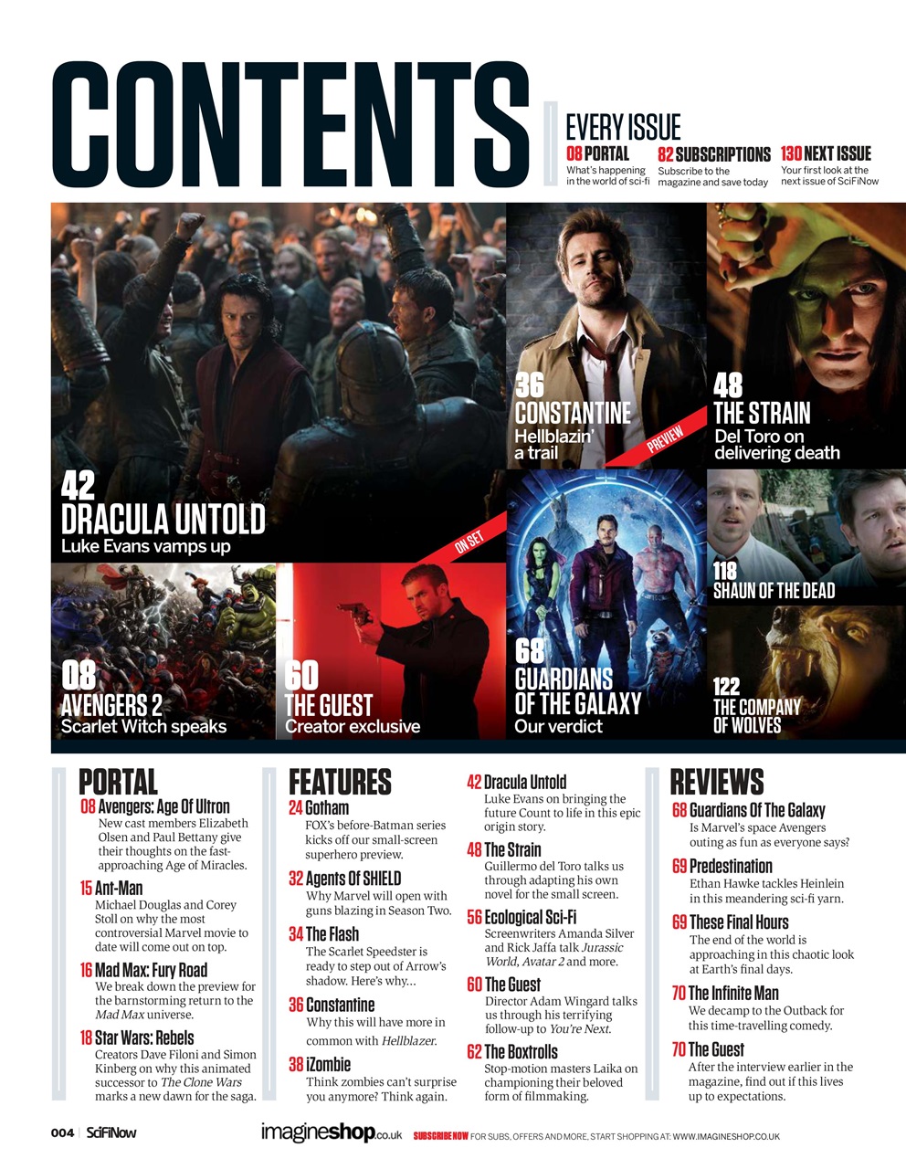 SciFiNow Preview Pages