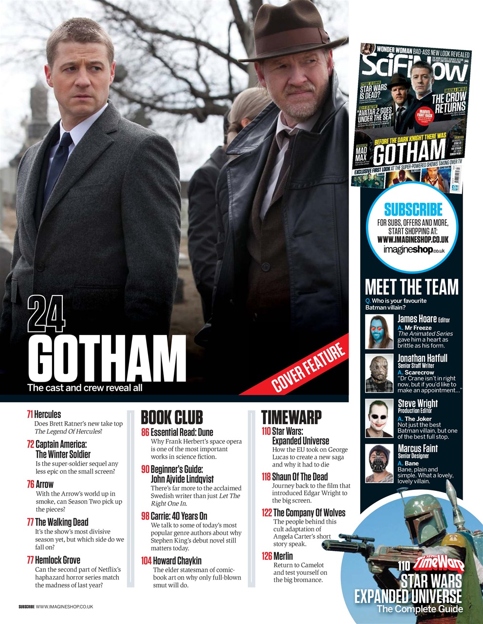 SciFiNow Preview Pages