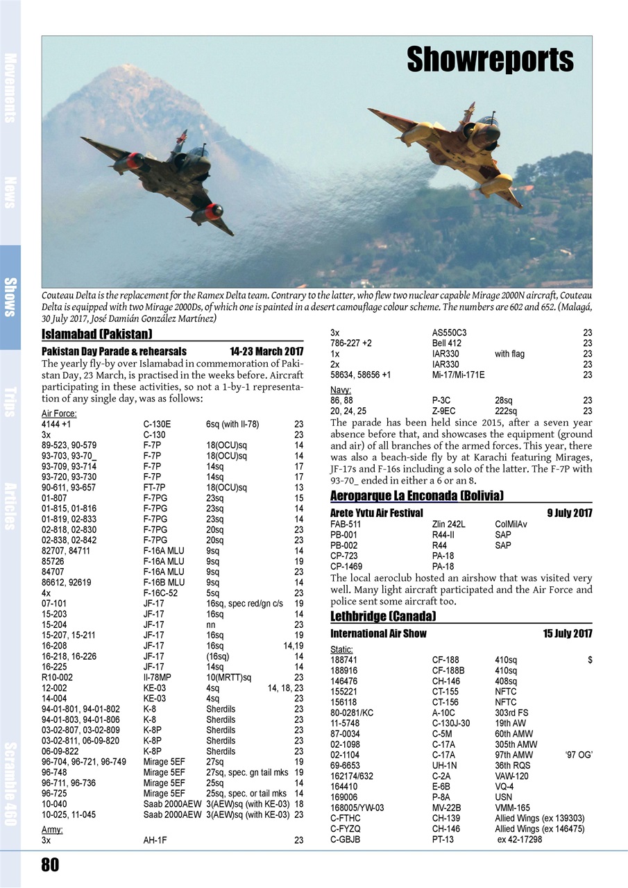 Scramble Magazine Preview Pages