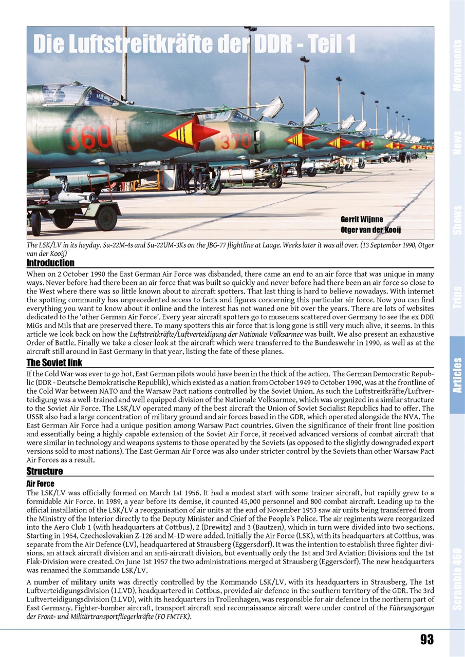 Scramble Magazine Preview Pages