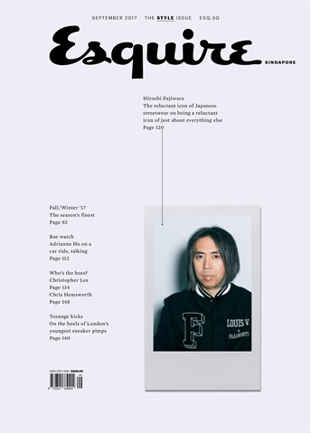 Esquire Singapore issue Sep 2017