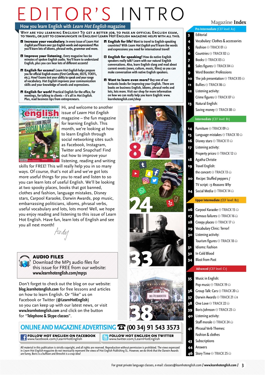 Learn Hot English Preview Pages