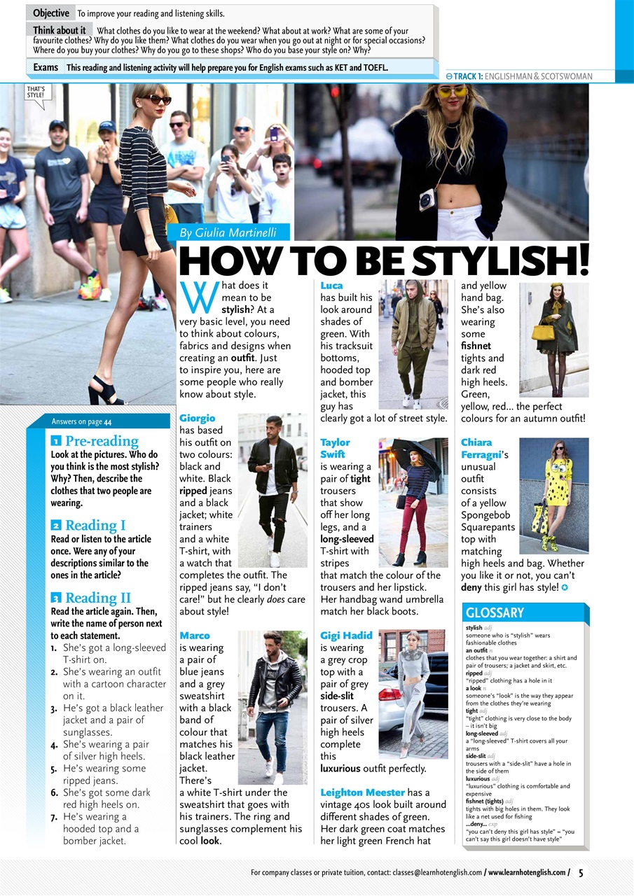 Learn Hot English Preview Pages