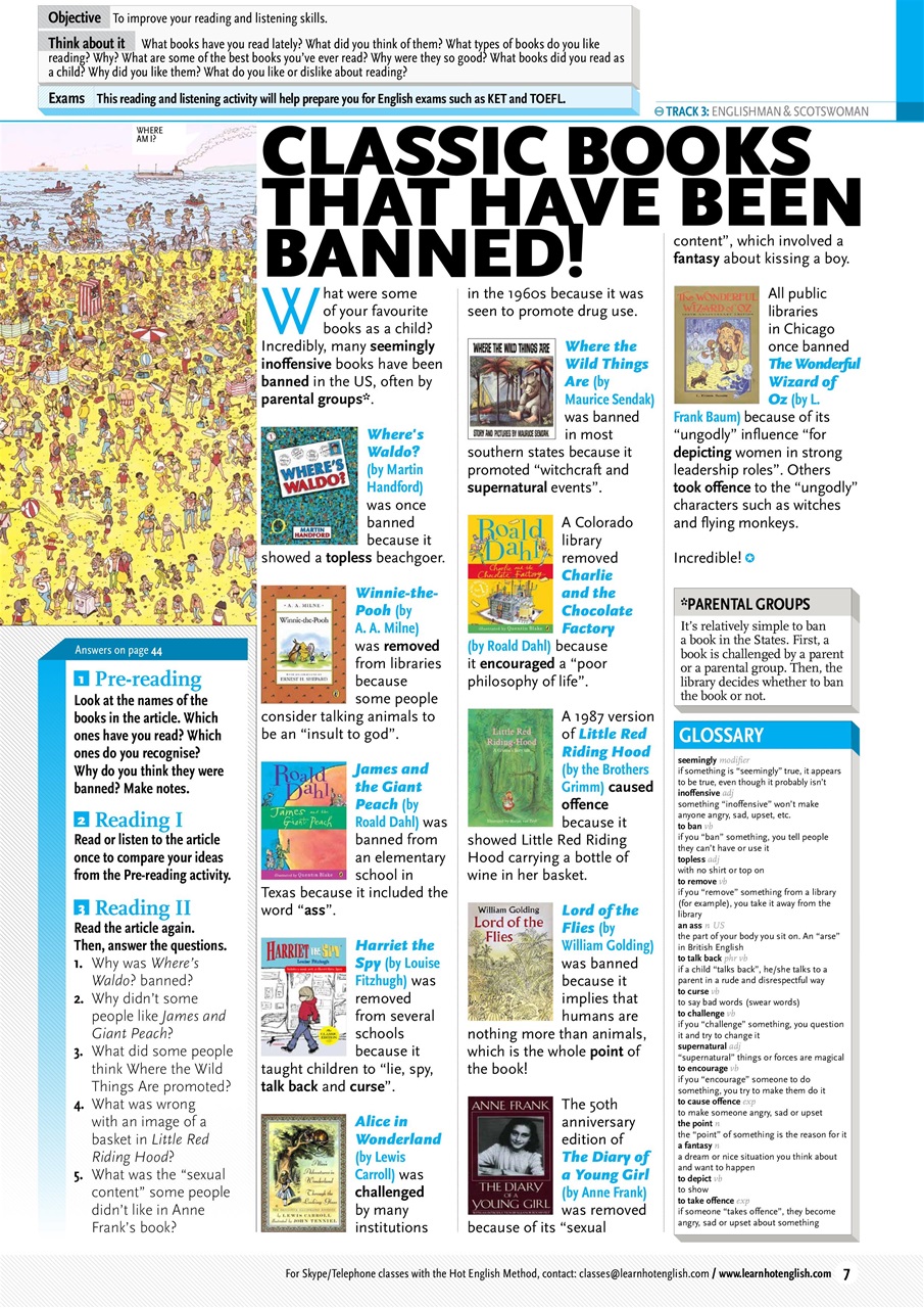 Learn Hot English Preview Pages