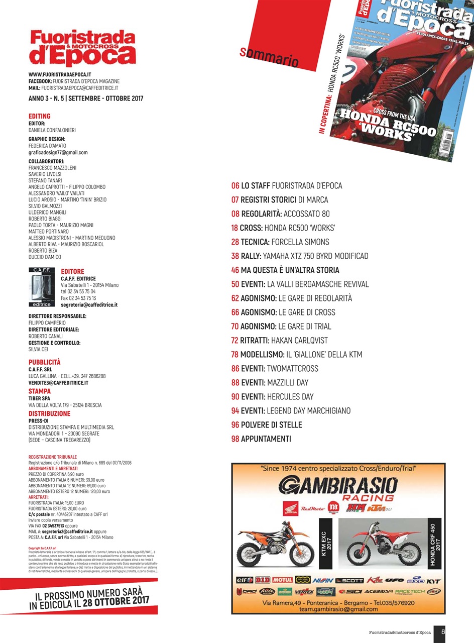 FUORISTRADA & MOTOCROSS D’EPOCA Preview Pages