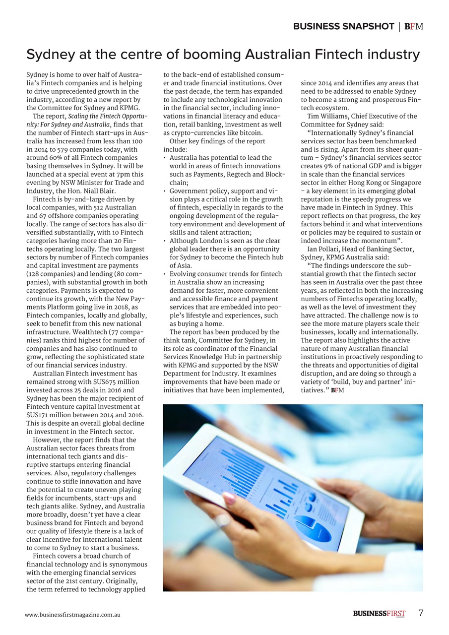 Business First Magazine Preview Pages