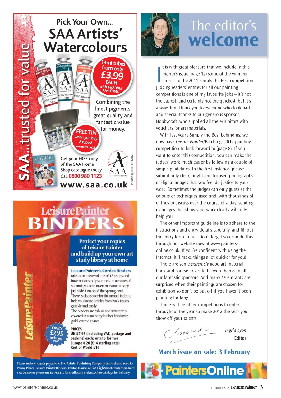 Leisure Painter & The Artist Preview Pages